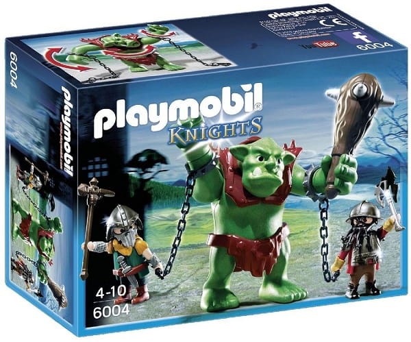 Playmobil 6004 Olbrzymi troll z karłowatymi wojownikami
