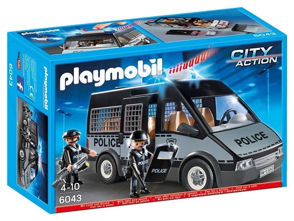 Playmobil 6043 Klocki City Action Samochód Brygady Policyjnej