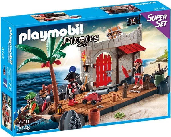Playmobil Pirates 6146 SuperSet Twierdza Piratów