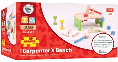 BigJigs BJ689 Zestaw Majsterkowicza - Skrzynka na Narzędzia