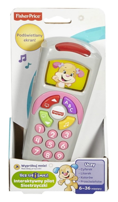 Fisher Price DLK71 Interaktywny Pilot Siostrzyczki DLK70