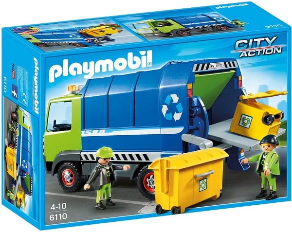 Playmobil 6110 City Action Nowa śmieciarka do recyklingu