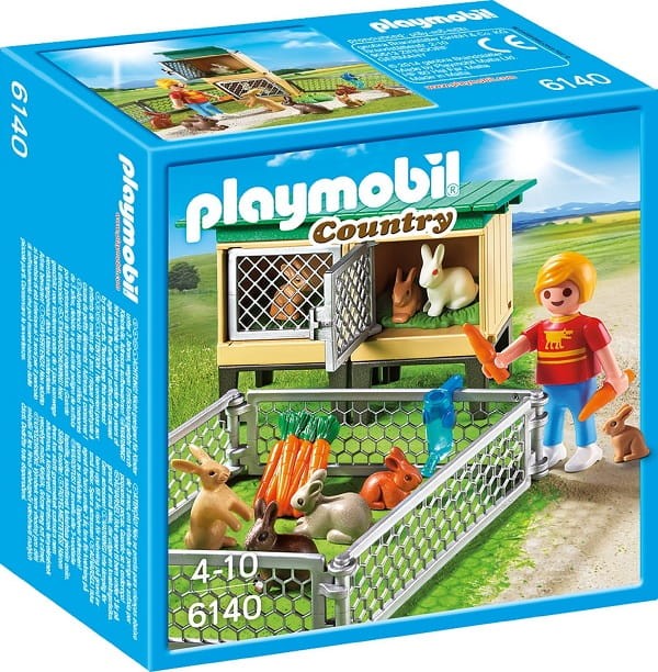 Playmobil Country 6140 Klatka dla królików z wolnym wybiegiem
