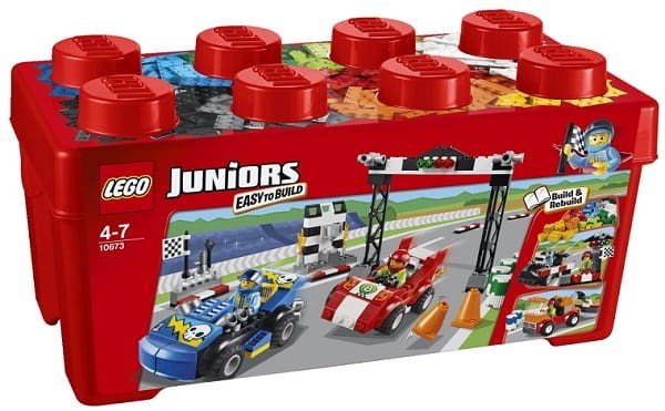 Klocki LEGO Juniors 10673 Wyścigi Samochodowe