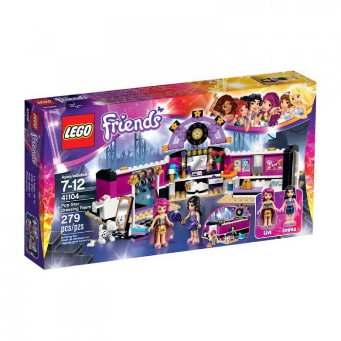 Klocki LEGO Friends 41104 Garderoba Gwiazdy Pop