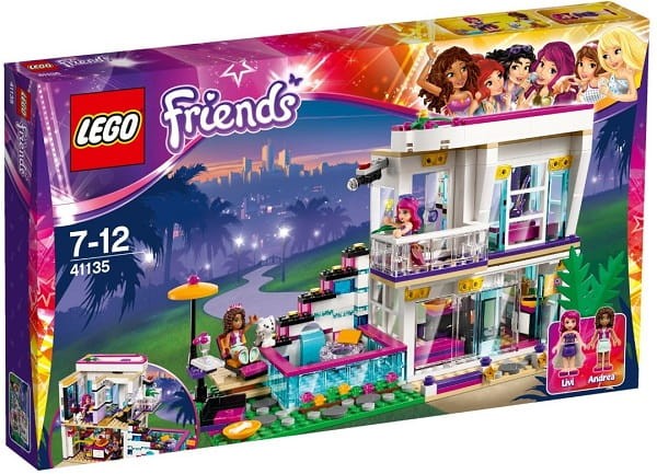 Klocki LEGO Friends 41135 Dom Gwiazdy Pop Livi