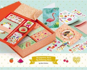 DJECO - Kuferek Marie z zestawem papierniczym - 03503