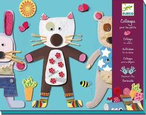 DJECO Zestaw artystyczny - Kolaże dla najmłodszych 08664