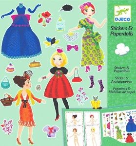 DJECO 09691 Zestaw naklejek - Moda