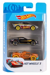 Hot Wheels Trzypak Zestaw trzech samochodów K5904