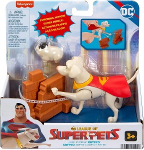 DC Liga Super-Pets – Figurka Krypto + akcesoria HGL12