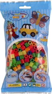 HAMA MAXI 8472 Koraliki mix kolorów - neonowe 500 szt.