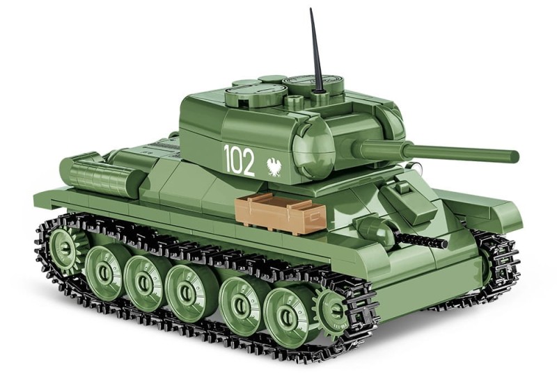 Cobi Rudy COBI 2716 Czołg T-34-85 Rudy 102 Sklep z zabawkami Kimland