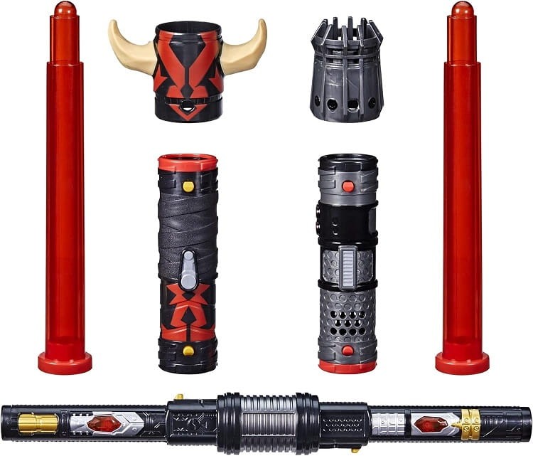Star Wars – Podwójny miecz świetlny Darth Maul światło + dźwięk F1141