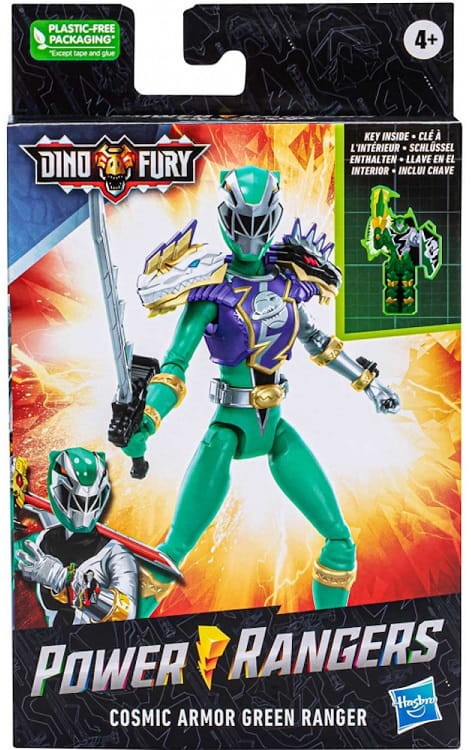 Power Rangers - Figurka Zielony Ranger w kosmicznej zbroi F8237