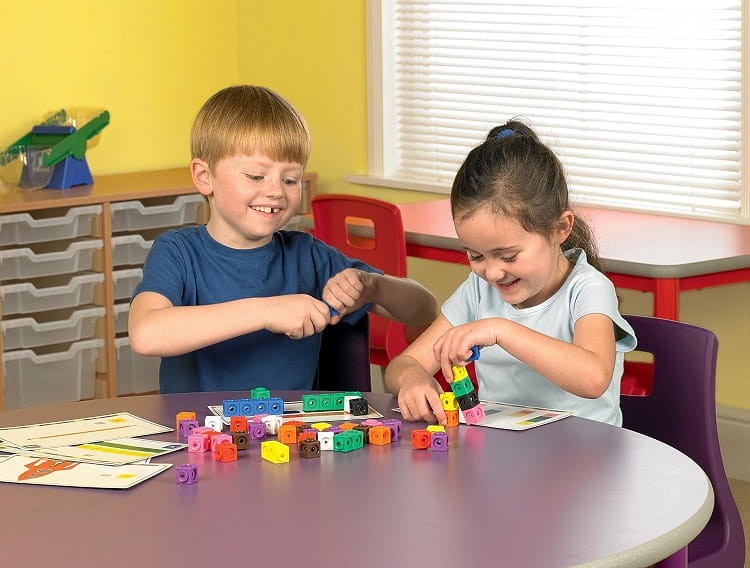 Learning Resources - MathLink Cubes - Kostki z zadaniami LSP4286
