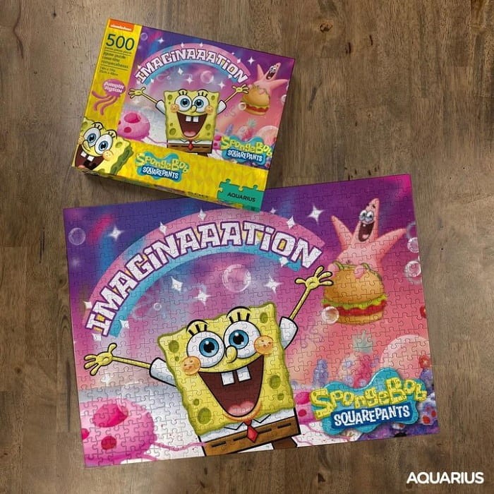 Aquarius – Puzzle 500 el. – Spongebob Kanciastoporty 62188