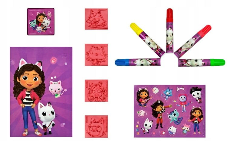 Koci Domek Gabi - Mega zestaw stempelków 30865