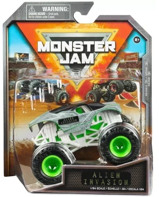 Monster Jam – Monster Truck Alien Invasion 1:64 – 6044941 2958