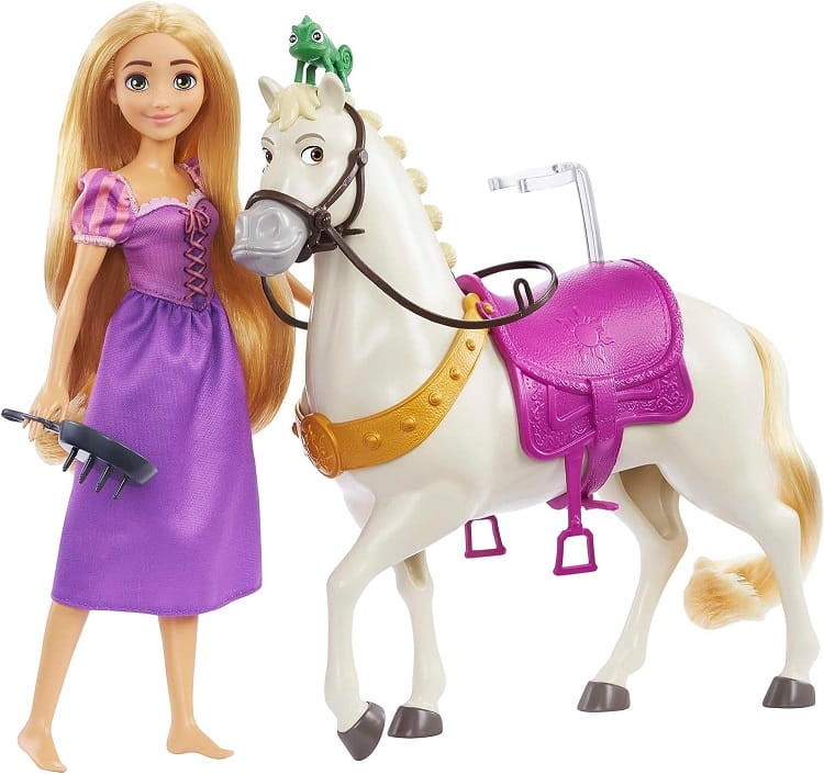 Disney Princess - Roszpunka i koń Maximus HLW23