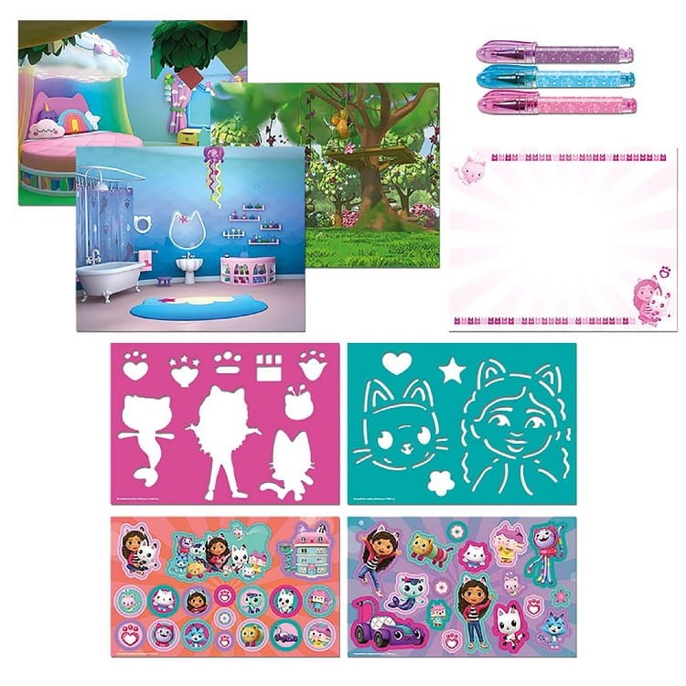 Koci Domek Gabi - Zestaw kreatywny do projektowania Designer Activity Book 20359