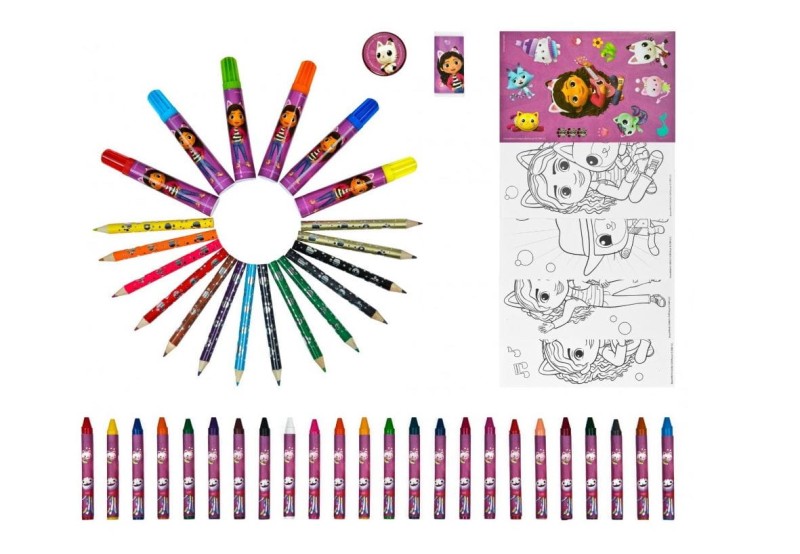 Koci Domek Gabi - Zestaw plastyczny w walizce 08645