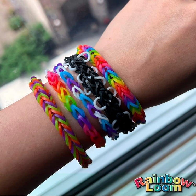 Rainbow Loom - Zestaw do robienia bransoletek 20103