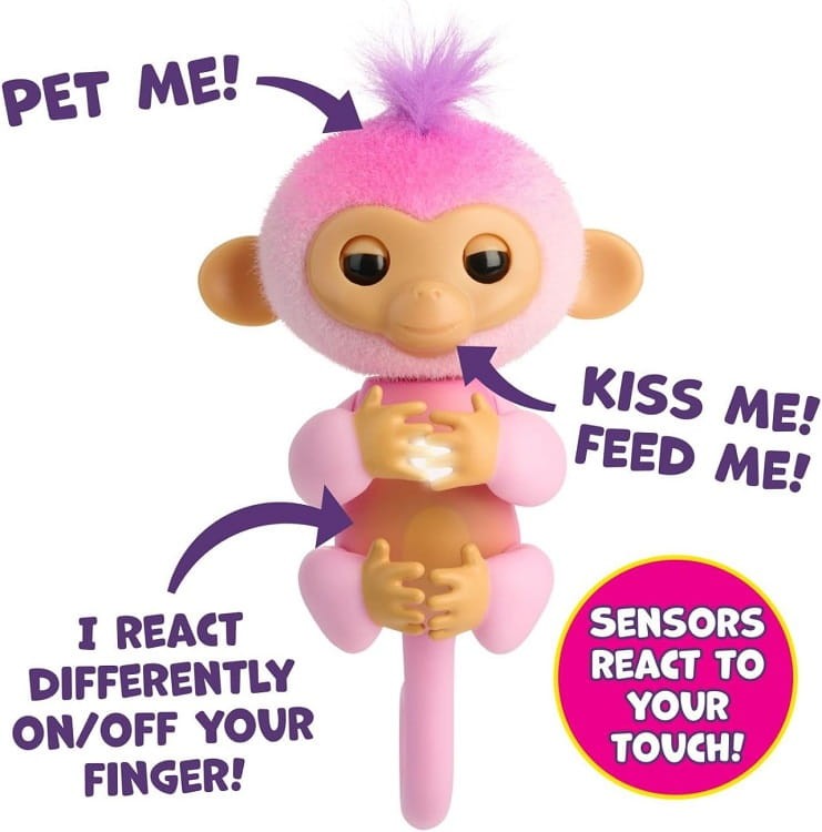 Fingerlings - Interaktywna małpka na palec - Harmony 3110