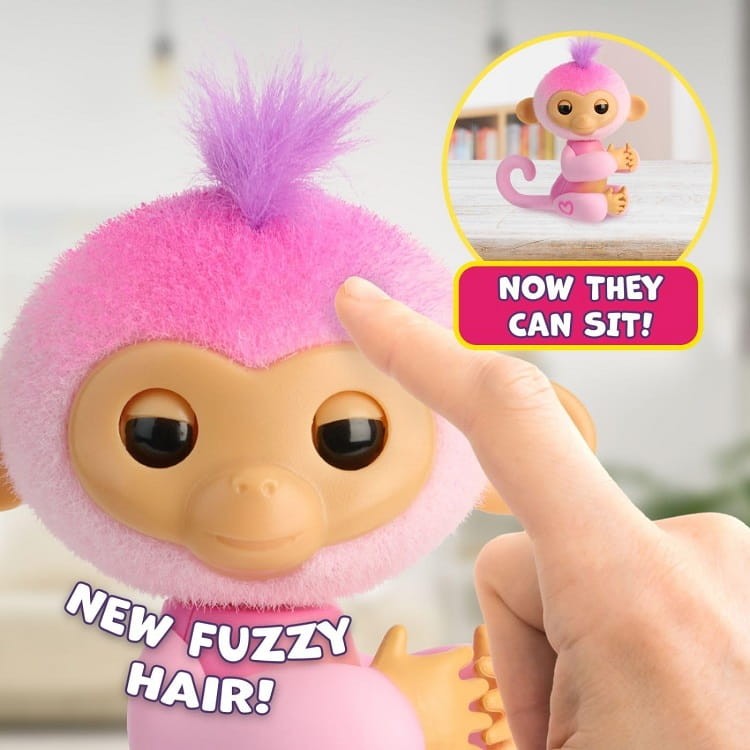 Fingerlings - Interaktywna małpka na palec - Harmony 3110