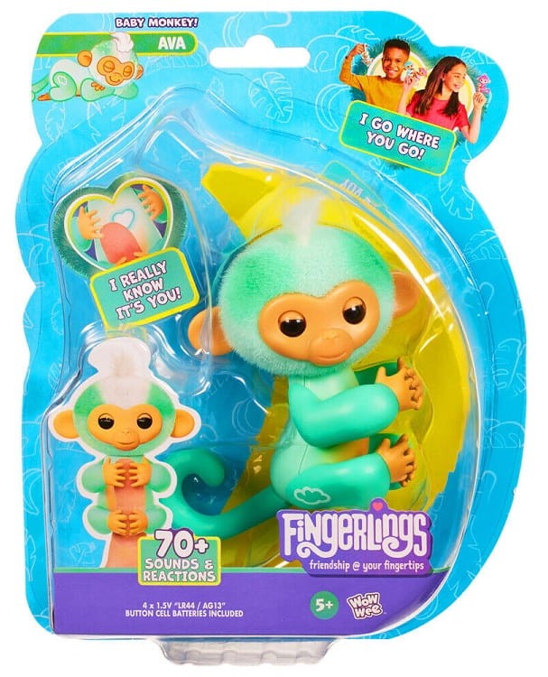 Fingerlings - Interaktywna małpka na palec - Ava 3110