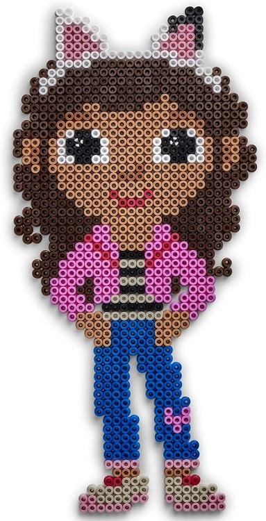 HAMA MIDI - Koci Domek Gabi - Zestaw z koralikami 4000 7918