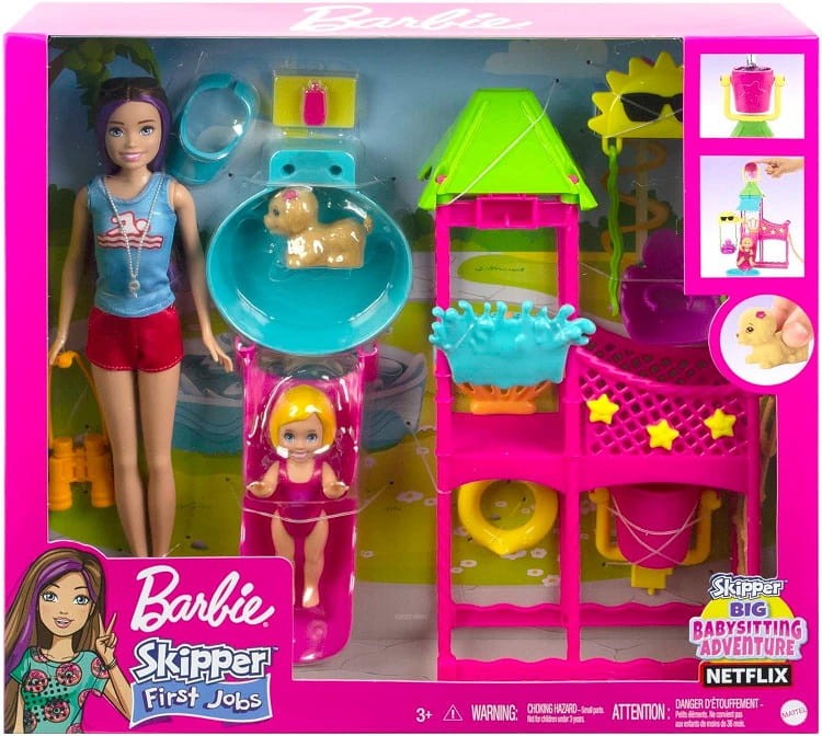 Barbie - Skipper - Wodny plac zabaw HKD80