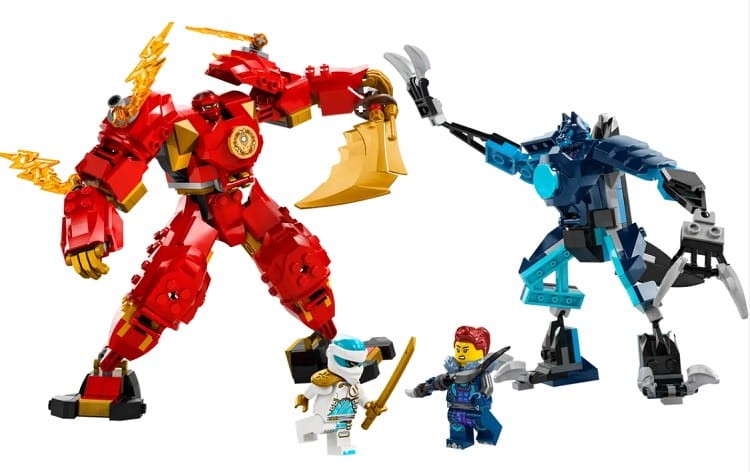 LEGO NINJAGO 71808 Mech żywiołu ognia Kaia