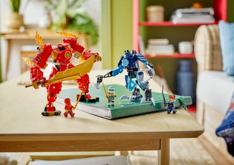 LEGO NINJAGO 71808 Mech żywiołu ognia Kaia