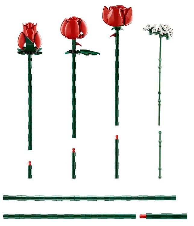LEGO Icons 10328 Bukiet róż