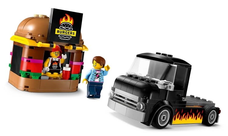 LEGO City 60404 Ciężarówka z burgerami