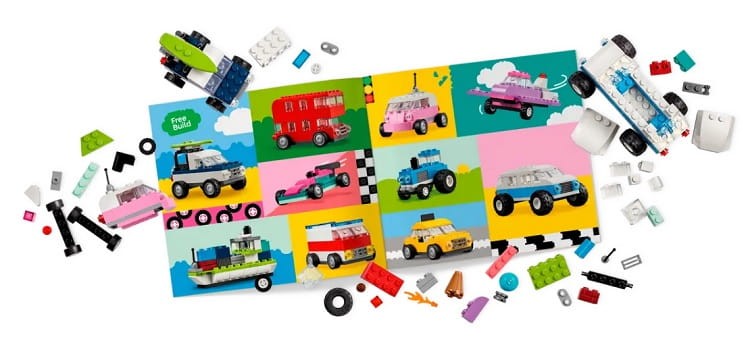LEGO Classic 11036 Kreatywne pojazdy