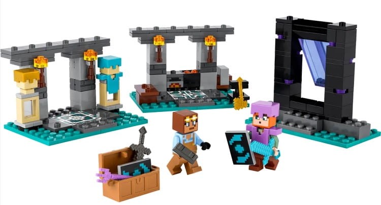 LEGO Minecraft 21252 Zbrojownia