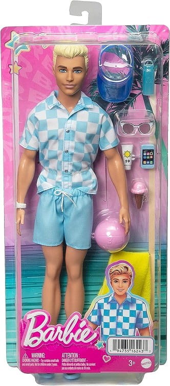 Barbie - Ken na plaży + akcesoria HPL74