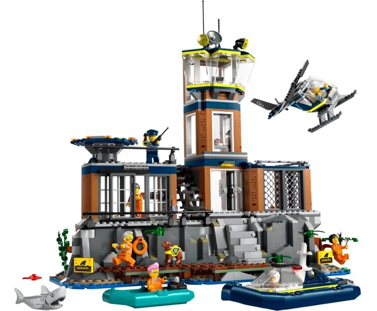 LEGO City 60419 Policja z Więziennej Wyspy