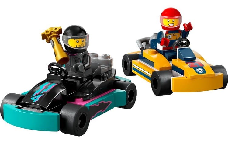 LEGO CITY 60400 Gokarty i kierowcy wyścigowi