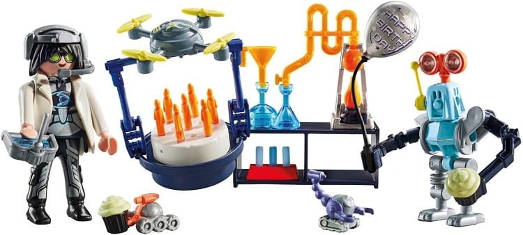 Playmobil My Life 71450 Naukowiec z robotami