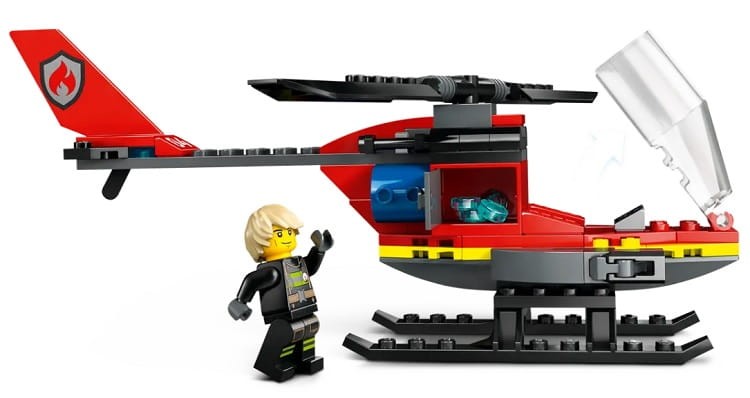 LEGO City 60411 Strażacki helikopter ratunkowy