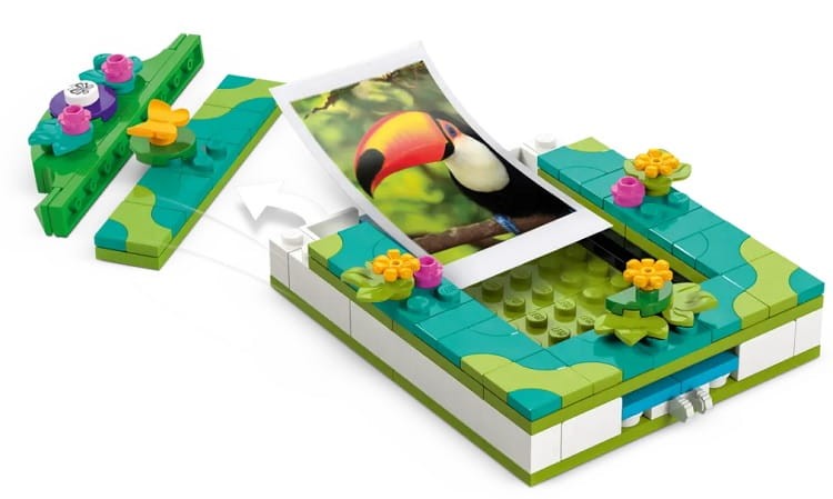 LEGO Disney 43239 Ramka na zdjęcia i szkatułka Mirabel