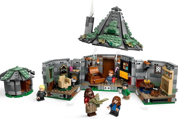 LEGO Harry Potter 76428 Chatka Hagrida: niespodziewana wizyta