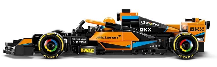 LEGO Speed Champions 76919 Samochód wyścigowy McLaren Formula 1 wersja 2023