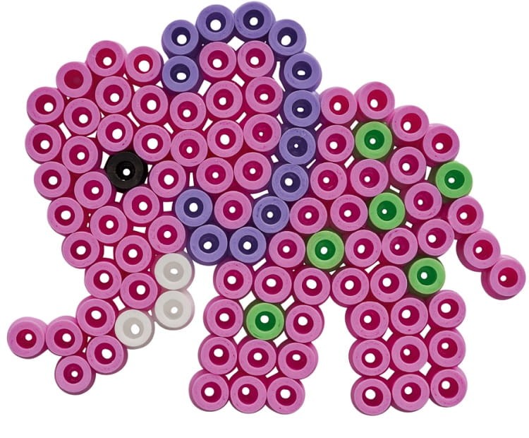 HAMA MAXI 8753 Koraliki do prasowania w pudełku 600 – Słoń