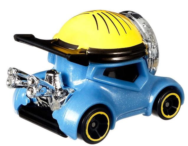 Hot Wheels - Minionki Wejście Gru - Samochodzik Stuart - GMH74 GMH79