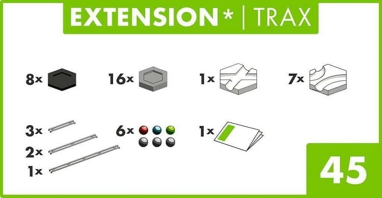 Ravensburger - GraviTrax - Zestaw uzupełniający - Tory 22414