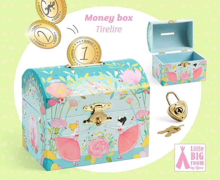 DJECO 03332 Skarbonka Balerina